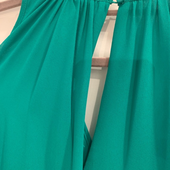 Floaty long green dress by Michael Kors new without tags - Picture 6 of 8